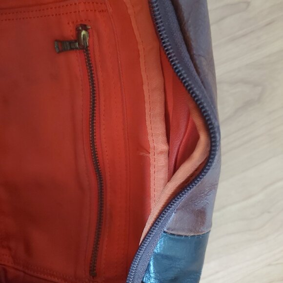 Master-piece All Leather Crossbody Sling – Made in Japan (Brown/Black) - Picture 7 of 8